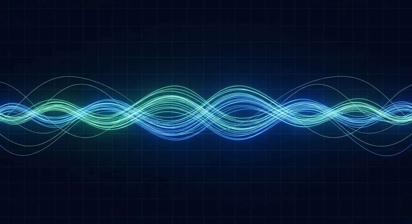Abstract editorial data-visualization illustration in balanced, blue-toned tones representing XRP and the broader cryptocurrency market — crypto scenario analysis.